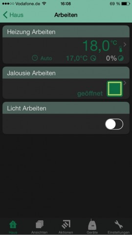... oder über eine Smartphone-App. (Bild: Sascha Körnig)